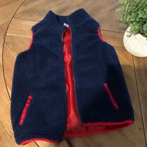 Carters Kids zip up vest (boys)